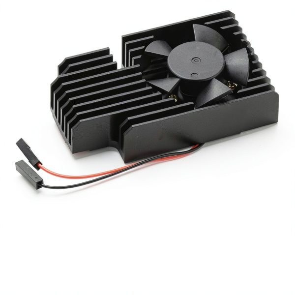 GeeekPi Fan Heasink Raspberry Pi 4, Pi Aluminum Heatsink Cooling Kit for Raspberry Pi 4B/3B/3B+ (B Plus)-2
