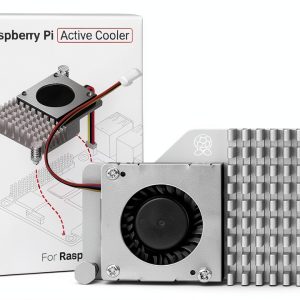 Official Active Cooler for Raspberry Pi 5 UeeKKoo Aluminium Heatsink-0