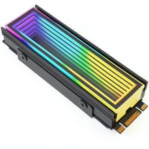 ARGB M.2 Heatsink OwlTree Aluminum SSD Cooler with 5V 3Pin Sync-0