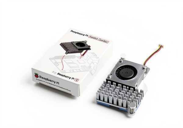 Official Active Cooler for Raspberry Pi 5 UeeKKoo Aluminium Heatsink-5