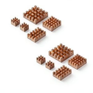 Copper Heatsink for Raspberry Pi 5 iUniker 10pcs Ultra Pure Thermal-0