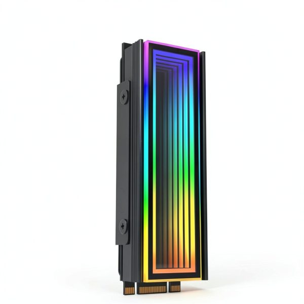 ARGB M.2 Heatsink OwlTree Aluminum SSD Cooler with 5V 3Pin Sync-3