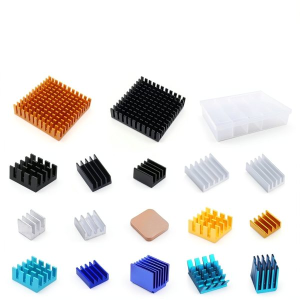 GeeekPi 102pcs Heatsink Kit with Conductive Tape for Raspberry Pi-8