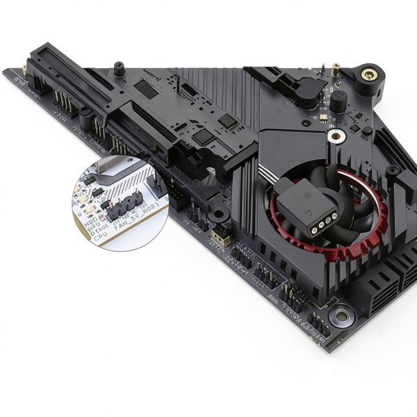 ARGB M.2 Heatsink OwlTree Aluminum SSD Cooler with 5V 3Pin Sync-4