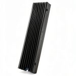 NVMe M.2 SSD Heatsink EGSMTPC Aluminum Double Sided Cooling 2280 Black-0