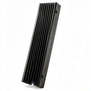 NVMe M.2 SSD Heatsink EGSMTPC Aluminum Double Sided Cooling 2280 Black-0