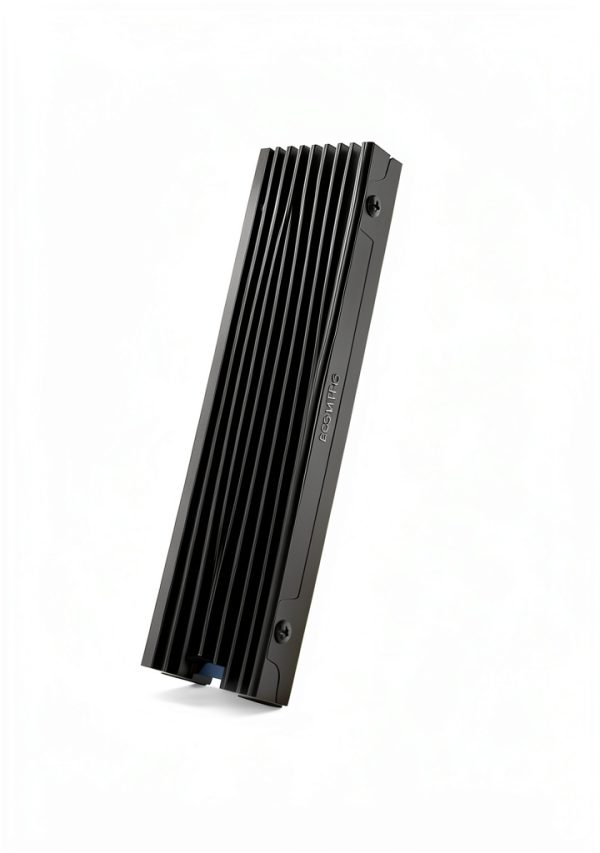 NVMe M.2 SSD Heatsink EGSMTPC Aluminum Double Sided Cooling 2280 Black-0