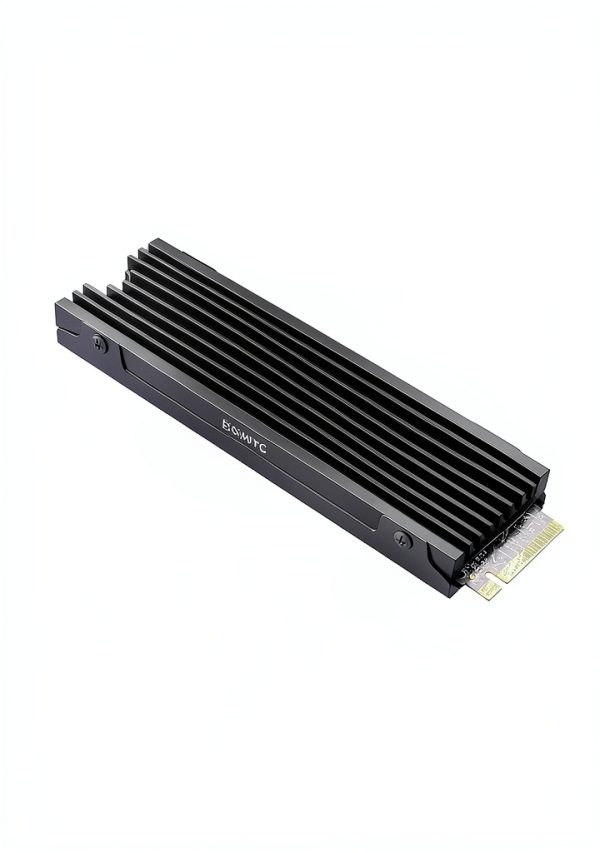 NVMe M.2 SSD Heatsink EGSMTPC Aluminum Double Sided Cooling 2280 Black-1