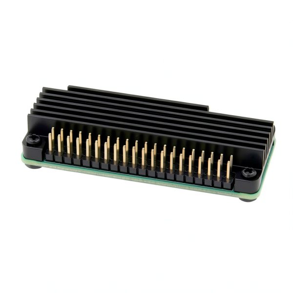 Geekworm Raspberry Pi Zero 2 W Heatsink C296, 10mm Aluminumn Alloy Heatsink Radiator Compatible with Raspberry Pi Zero 2W / Pi Zero W/Pi Zero-6