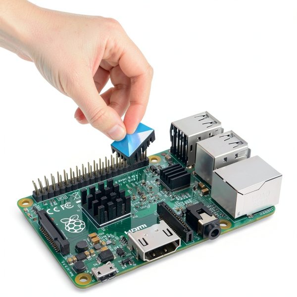GeeekPi 102pcs Heatsink Kit with Conductive Tape for Raspberry Pi-2