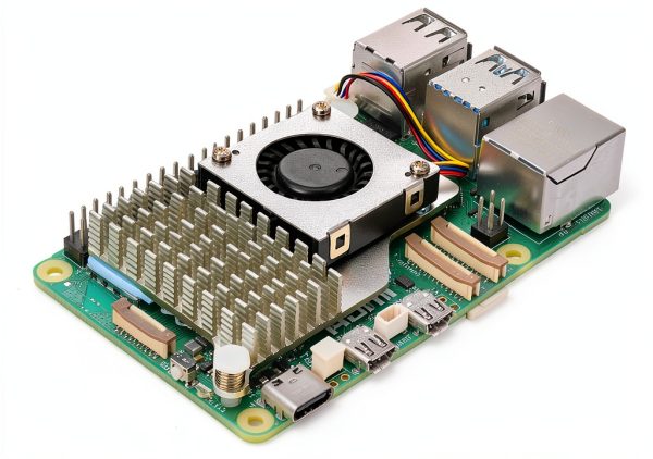 Raspberry Pi Raspberry Pi 5 Active Cooler - Aluminum Heatsink - SC1148-0