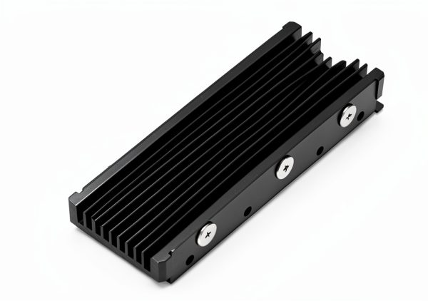 MHQJRH M.2 2280 SSD heatsink, Double-Sided Heat Sink, with Thermal Silicone pad for PC / PS5 M.2 PCIE NVMe SSD or M.2 SATA SSD-3