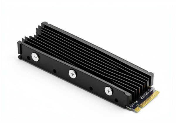 MHQJRH M.2 2280 SSD heatsink, Double-Sided Heat Sink, with Thermal Silicone pad for PC / PS5 M.2 PCIE NVMe SSD or M.2 SATA SSD-2