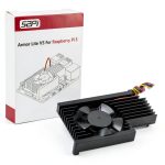 GeeekPi Active Cooler for Raspberry Pi 5, Armor Lite V5 Cooler for Raspberry Pi 5, Aluminum Heatsink and Cooling Fan for Raspberry Pi 5 4GB/8GB-0