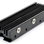 MHQJRH M.2 2280 SSD heatsink, Double-Sided Heat Sink, with Thermal Silicone pad for PC / PS5 M.2 PCIE NVMe SSD or M.2 SATA SSD-0